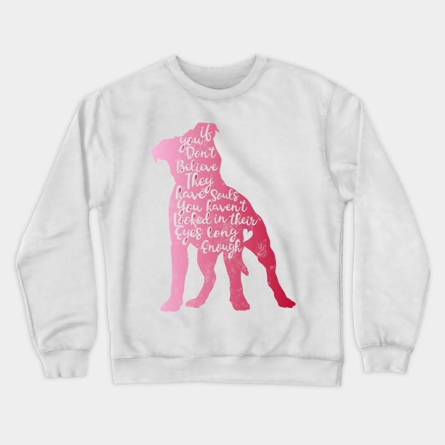 Pitbull Souls Crewneck Sweatshirt by PrettyPittieShop